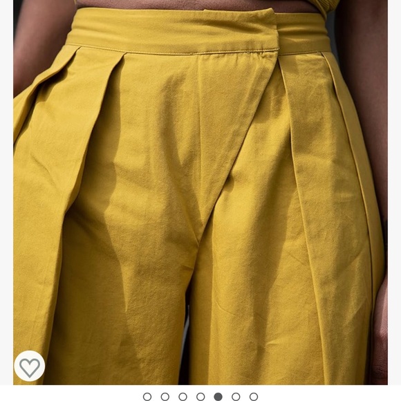 Pleated Pull-on Pants - Picture 3 of 8